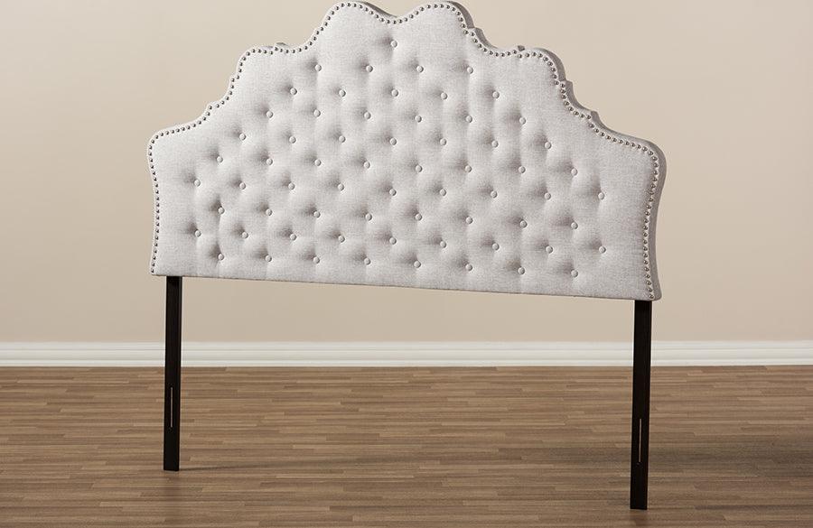 Wholesale Interiors Headboards - Hilda Queen Headboard Grayish Beige