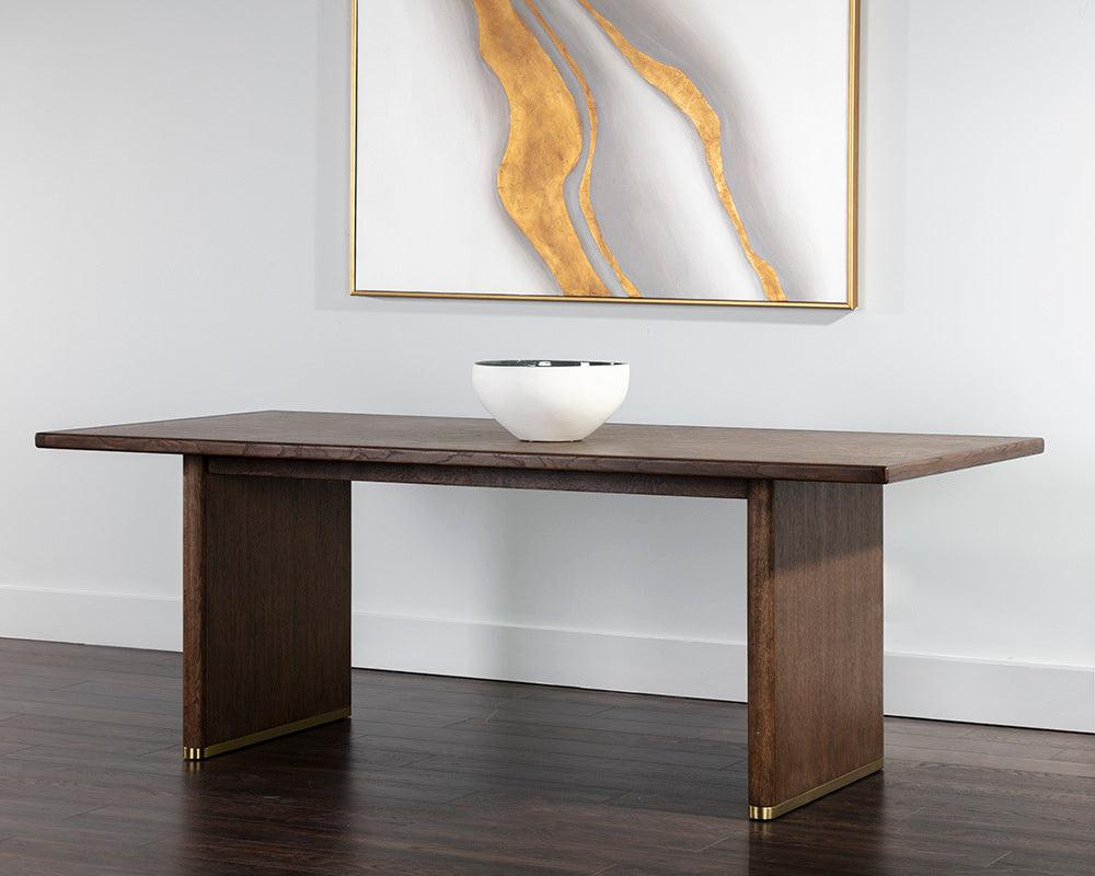 SUNPAN Dining Tables - Martens Dining Table - 94" Brown