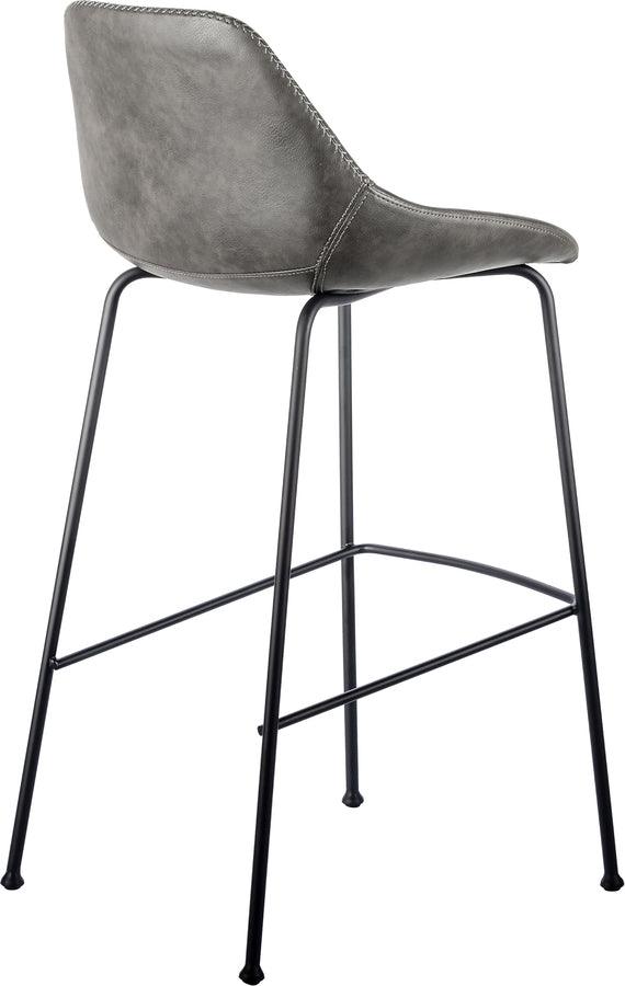 Euro Style Barstools - Corinna Bar Stool in Dark Gray - Set of 2