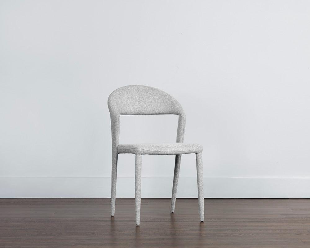 SUNPAN Dining Chairs - Romina Dining Chair - Belfast Heather Grey