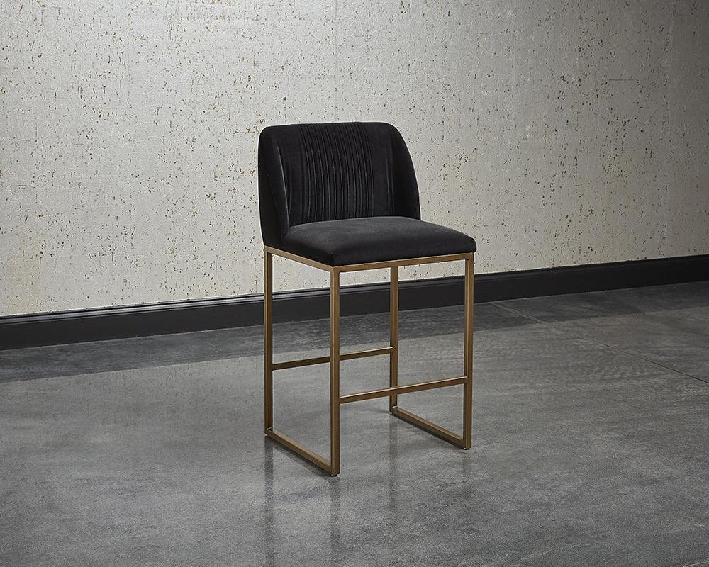 SUNPAN Barstools - Nevin Counter Stool - Shadow Grey