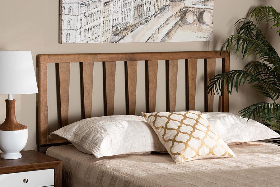 Wholesale Interiors Headboards - Duncan Full Headboard Ash Walnut