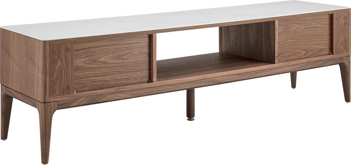 Euro Style TV & Media Units - Haldis 71" Media Stand White