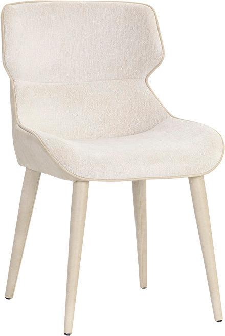 SUNPAN Dining Chairs - Jesmond Dining Chair - Polo Club Muslin / Bravo Cream (Set of 2)
