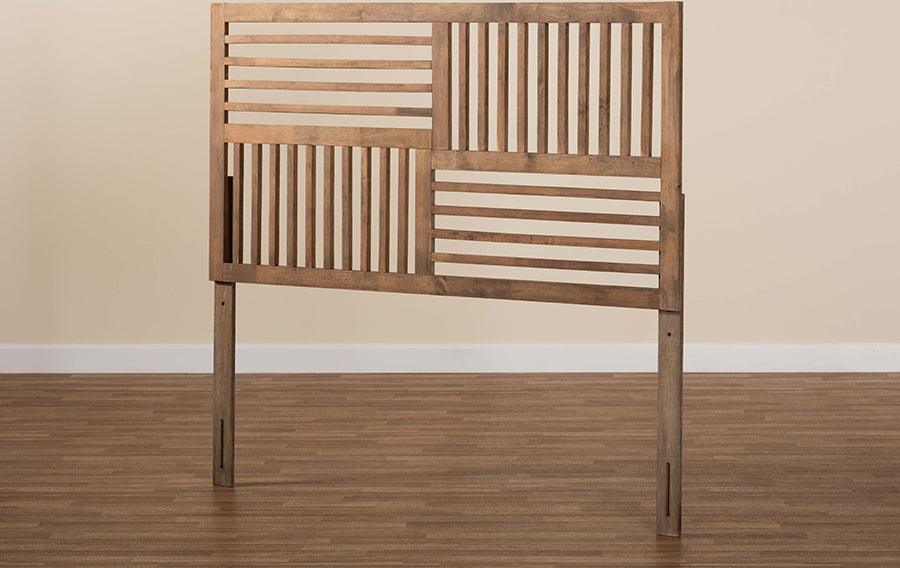Wholesale Interiors Headboards - Adler King Headboard Ash Walnut