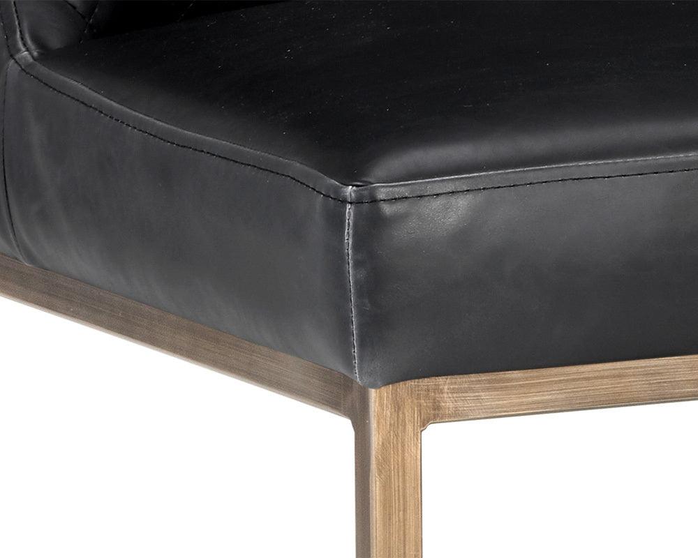 SUNPAN Dining Chairs - Leighland Dining Chair - Coal Black (Set of 2)