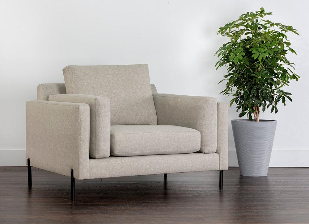 SUNPAN Accent Chairs - Lonsdale Armchair Broderick Natural