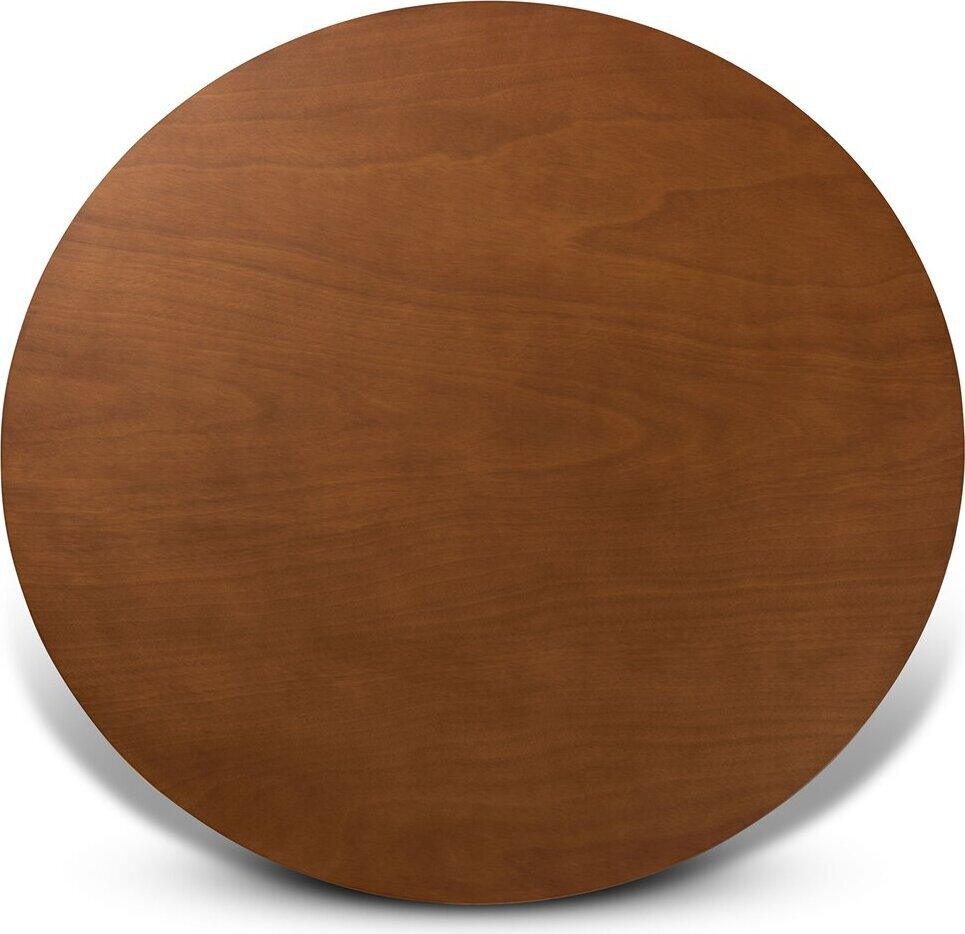 Wholesale Interiors Dining Tables - Kenji Round Dining Table Walnut & Brown