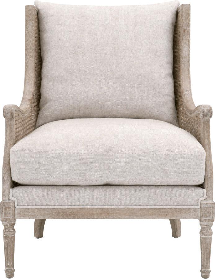 Essentials For Living Accent Chairs - Churchill Club Chair Natural Gray Birch