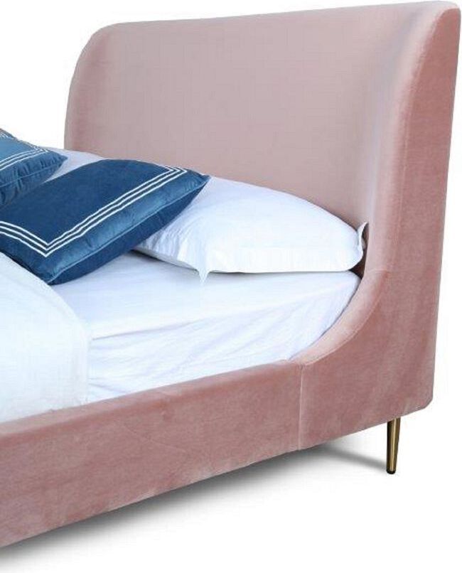 Manhattan Comfort Beds - Heather Full-Size Bed Blush