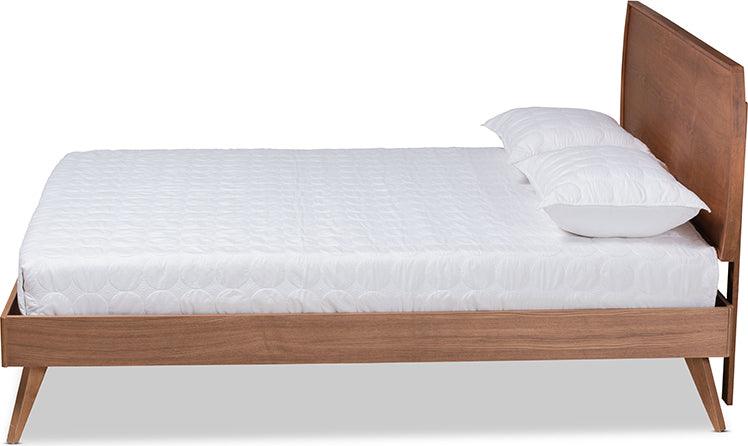 Wholesale Interiors Beds - Aimi Full Bed Walnut Brown