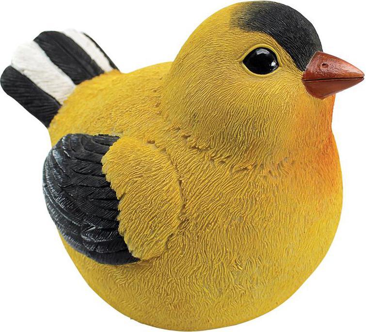 Design Toscano Statues - Goldfinch Burly Bird Statue