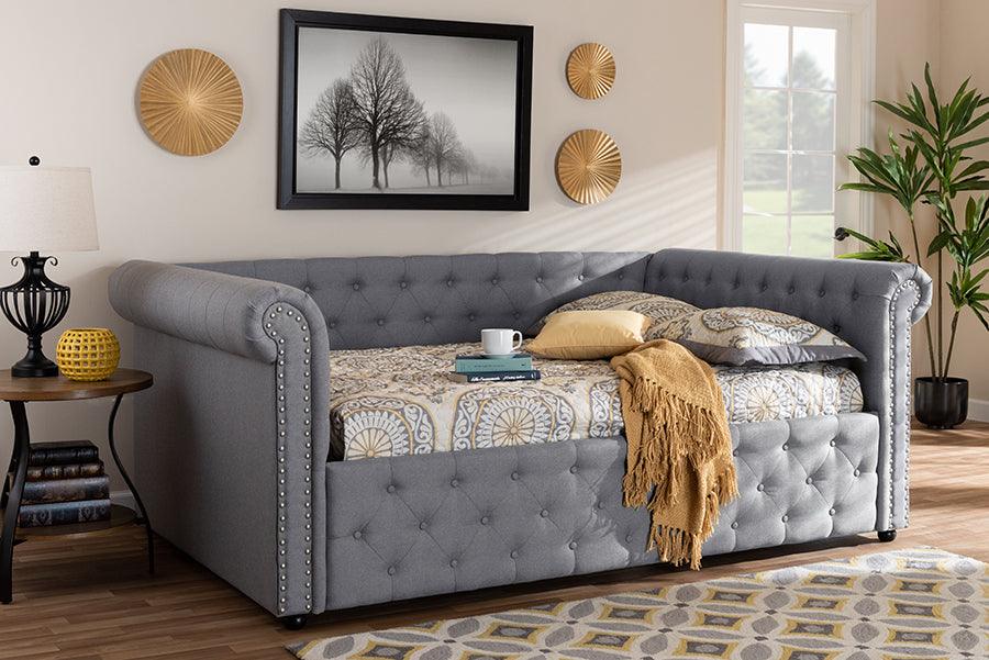 Wholesale Interiors Daybeds - Mabelle 95.5" Daybed Gray