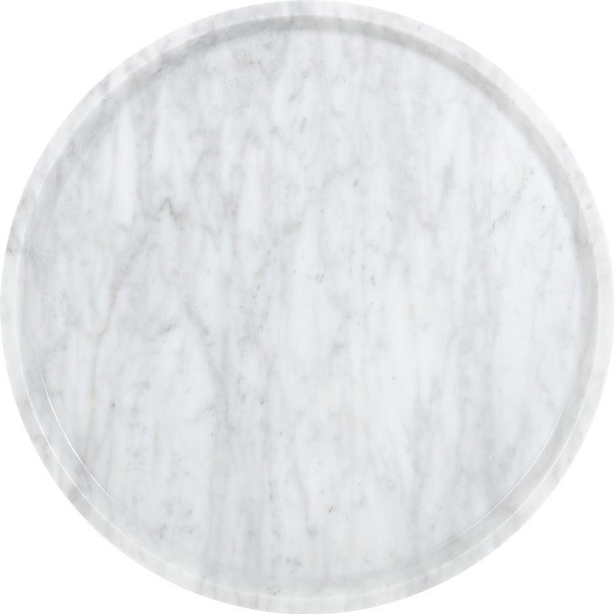 SUNPAN Side & End Tables - Liv Side Table White Marble