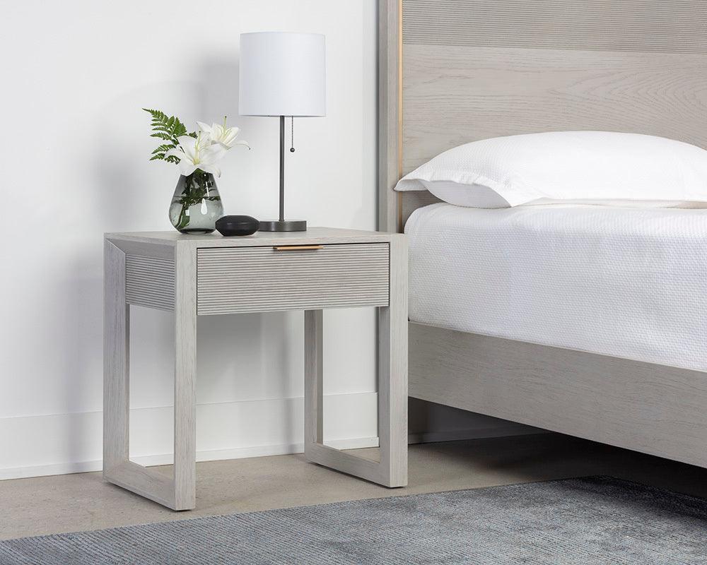 SUNPAN Nightstands & Side Tables - Cordoba Nightstand Gray