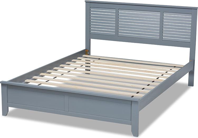 Wholesale Interiors Beds - Adela Full Bed Gray