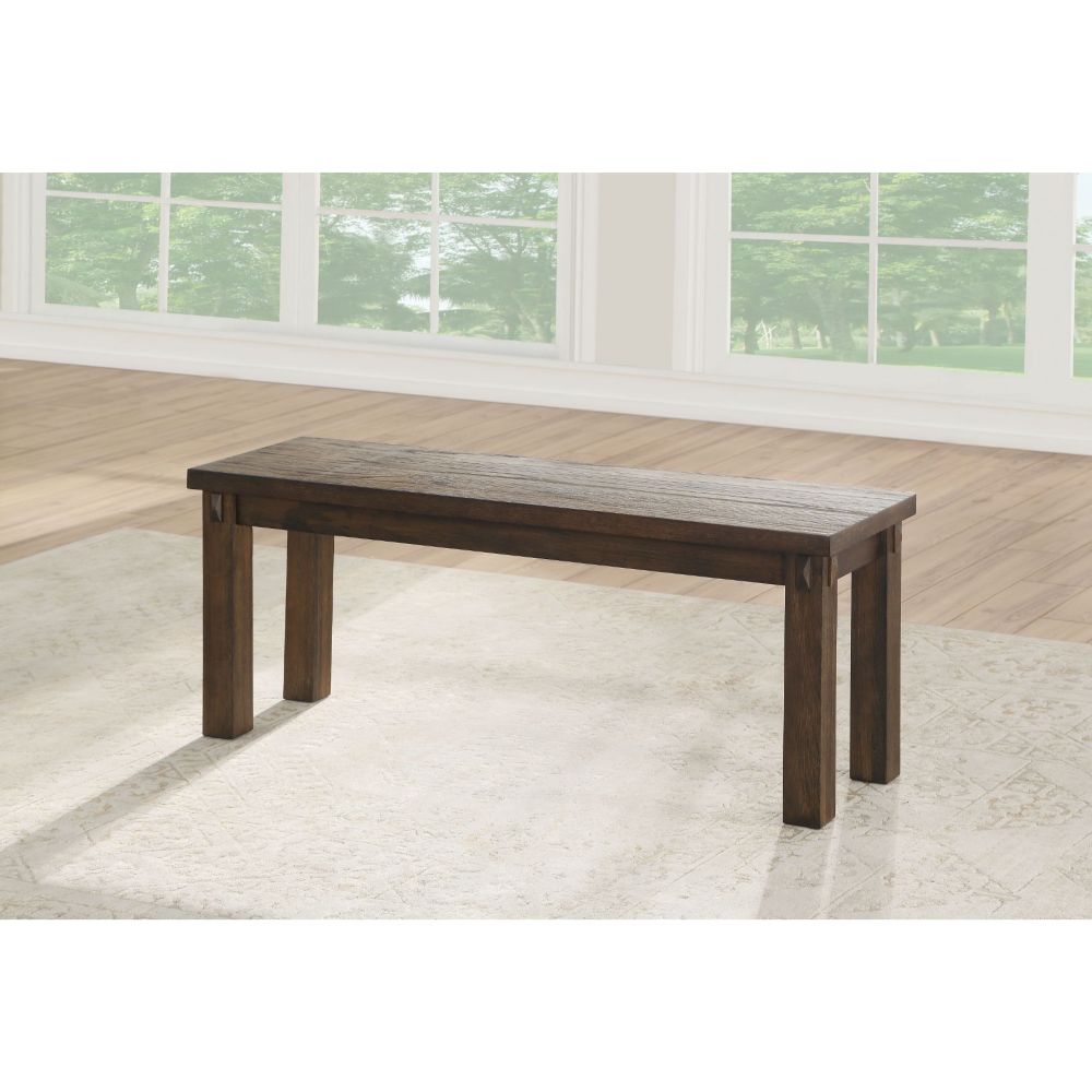 ACME Benches - ACME Nabirye Bench, Dark Oak