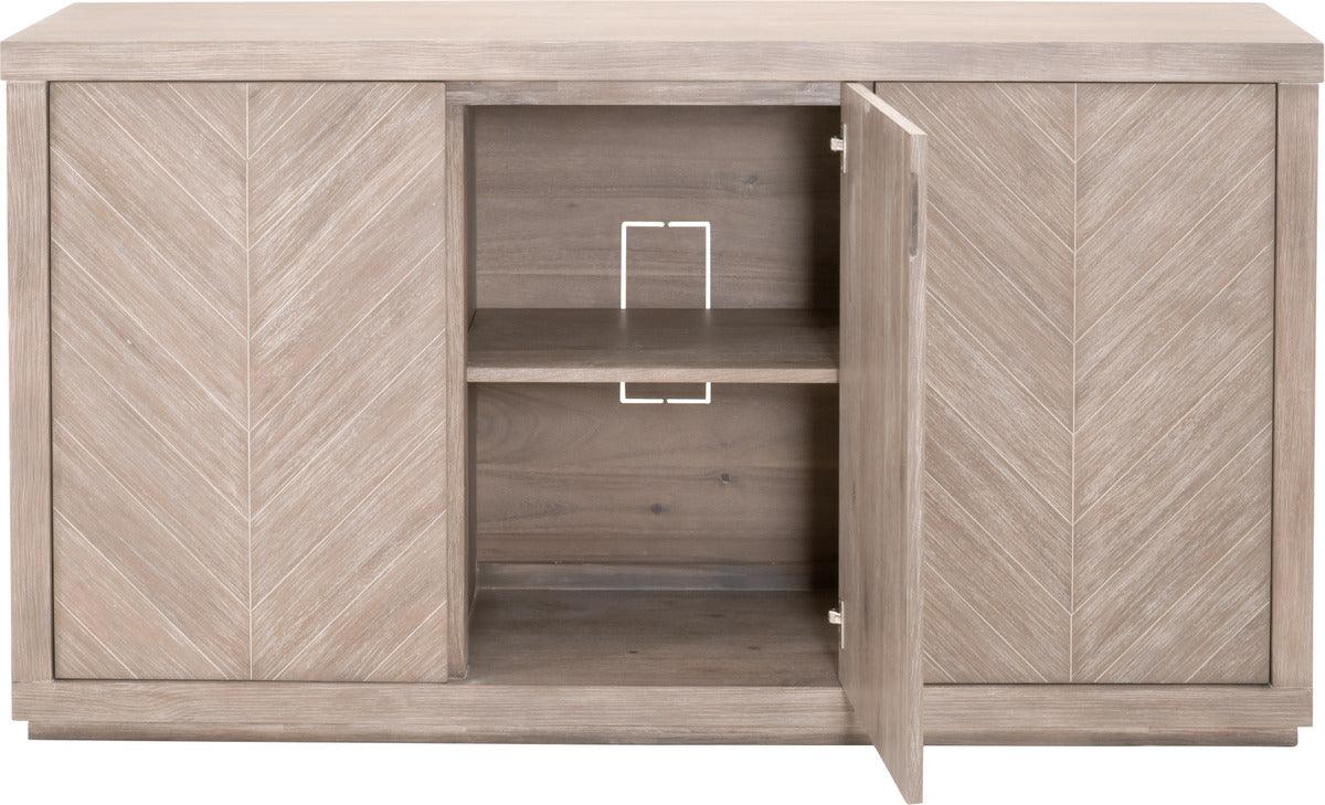 Essentials For Living Buffets & Cabinets - Adler Media Sideboard Natural Gray Acacia