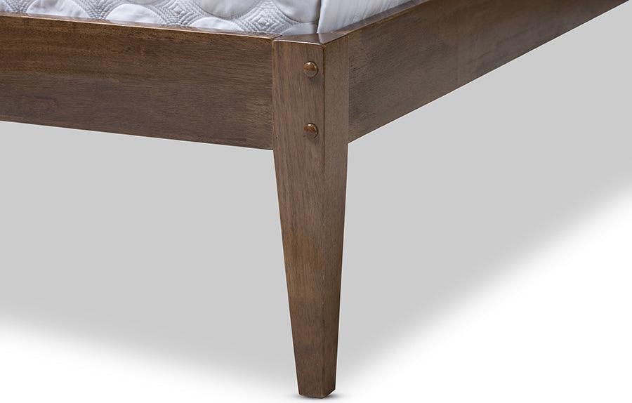 Wholesale Interiors Beds - Elmdon King Bed Walnut Brown