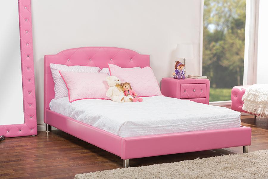 Wholesale Interiors Beds - Canterbury Full Bed Pink