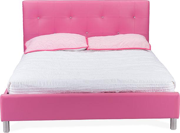 Wholesale Interiors Beds - Barbara Full Bed Pink
