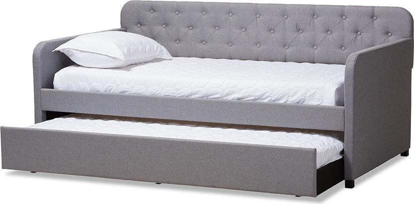 Wholesale Interiors Daybeds - Camelia 81.89" Daybed Light Gray