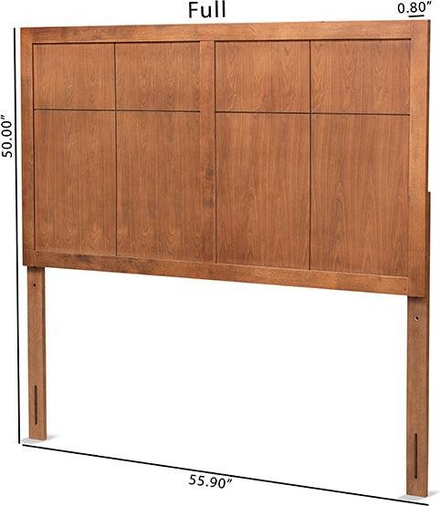 Wholesale Interiors Headboards - Monroe Full Headboard Ash Walnut