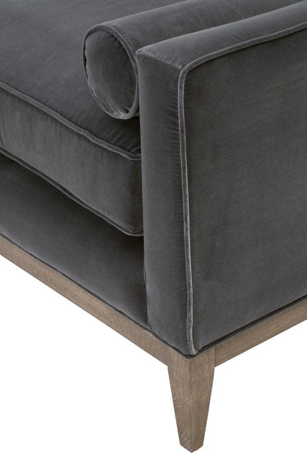 Essentials For Living Accent Chairs - Parker Post Modern Sofa Chair Natural Gray Oak