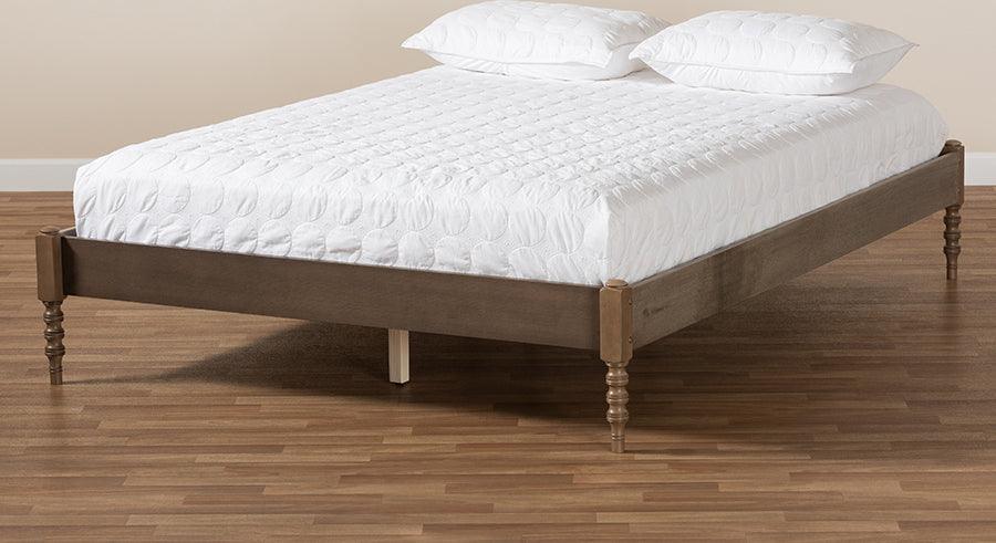 Wholesale Interiors Beds - Cielle Full Bed Weathered Gray