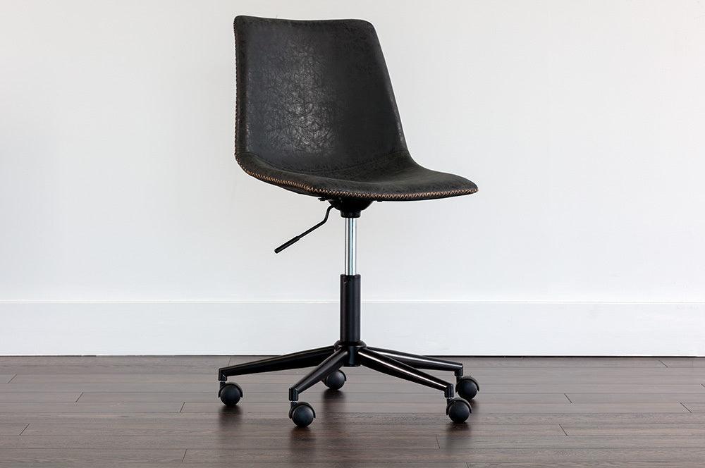 SUNPAN Task Chairs - Cal Office Chair Antique Black