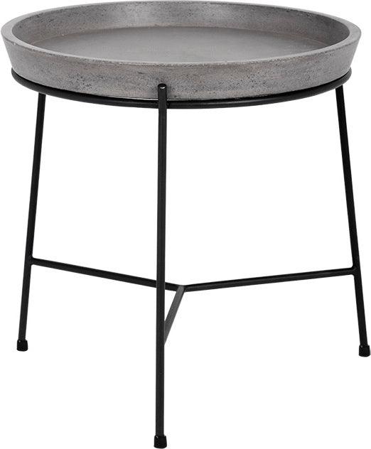SUNPAN Side & End Tables - Remy End Table Black Gray