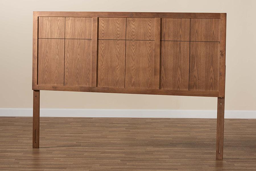 Wholesale Interiors Headboards - Monroe King Headboard Ash Walnut