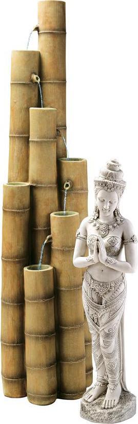 Design Toscano Fountains - Island Oasis Bamboo Cascading Fountain