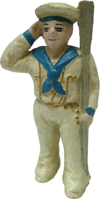 Saluting Sailor Iron Bank