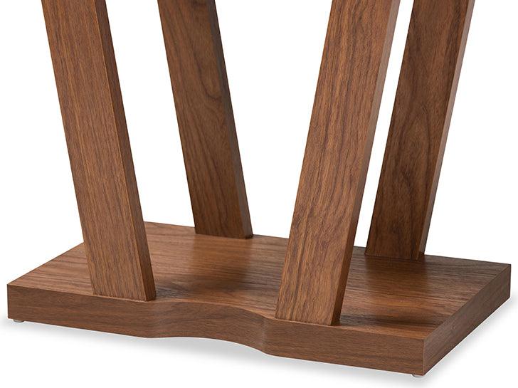 Wholesale Interiors Consoles - Boone Walnut Brown Finished Wood Console Table