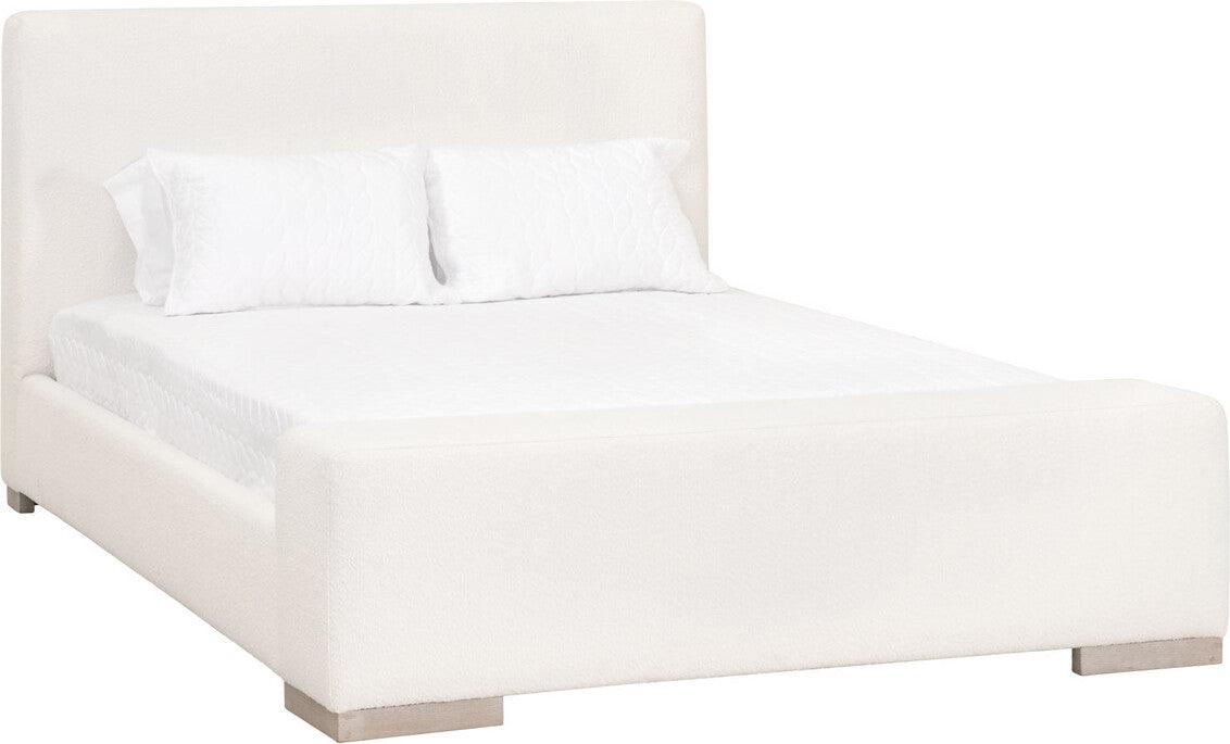 Essentials For Living Beds - Warren Standard King Bed Boucle Snow