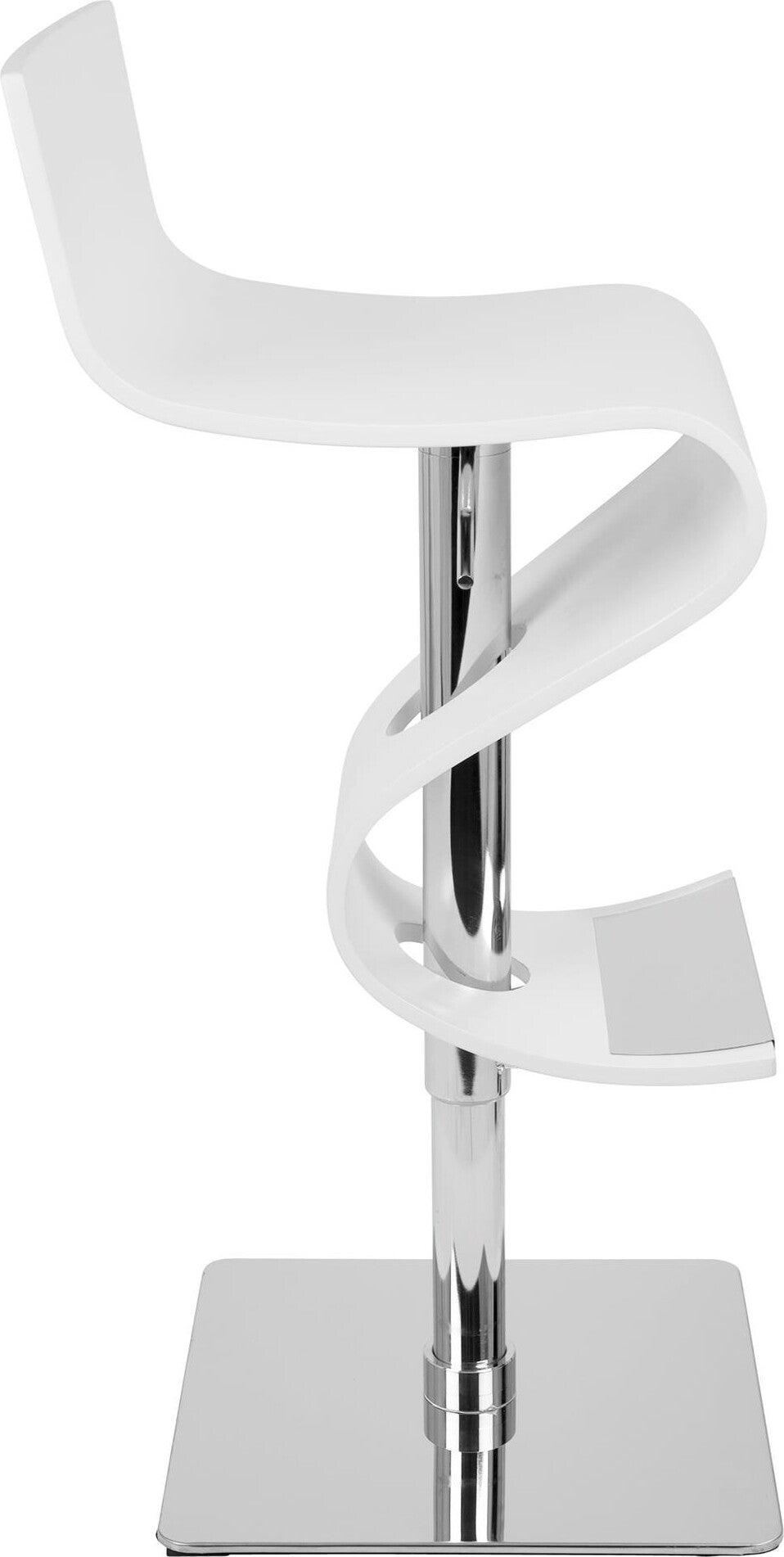 Lumisource Barstools - Viva Barstool White