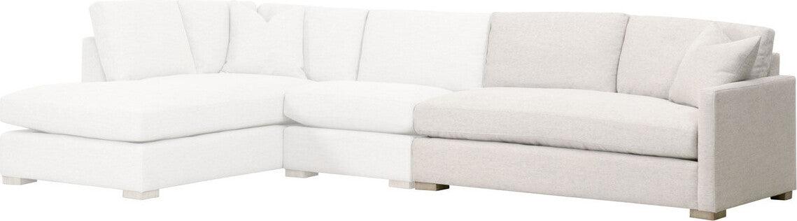 Essentials For Living Sofas & Couches - Clara Modular 2-Seat Right Slim Arm Sofa Natural Gray Oak