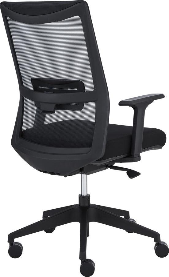 Euro Style Task Chairs - Lasse High Back Office Chair Black