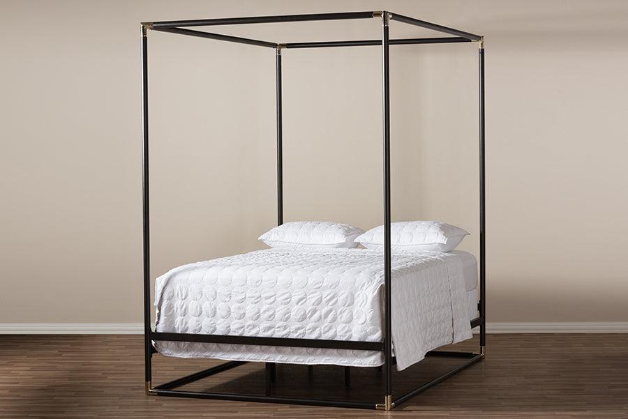 Wholesale Interiors Beds - Eva Queen Bed Black