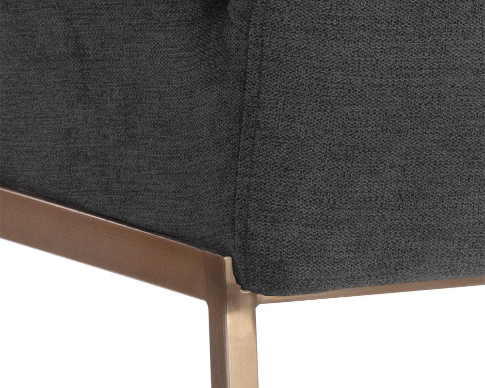 SUNPAN Barstools - Gesa Counter Stool - Polo Club Kohl Grey