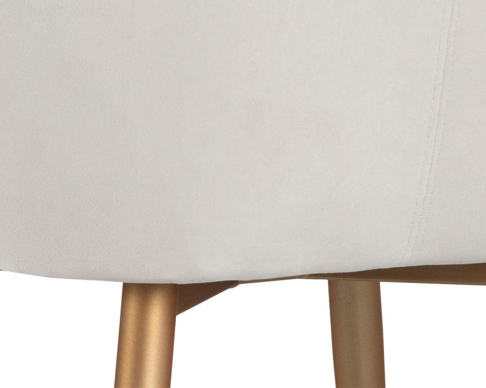 SUNPAN Dining Chairs - Jayna Dining Armchair - Champagne Gold - Antonio Linen