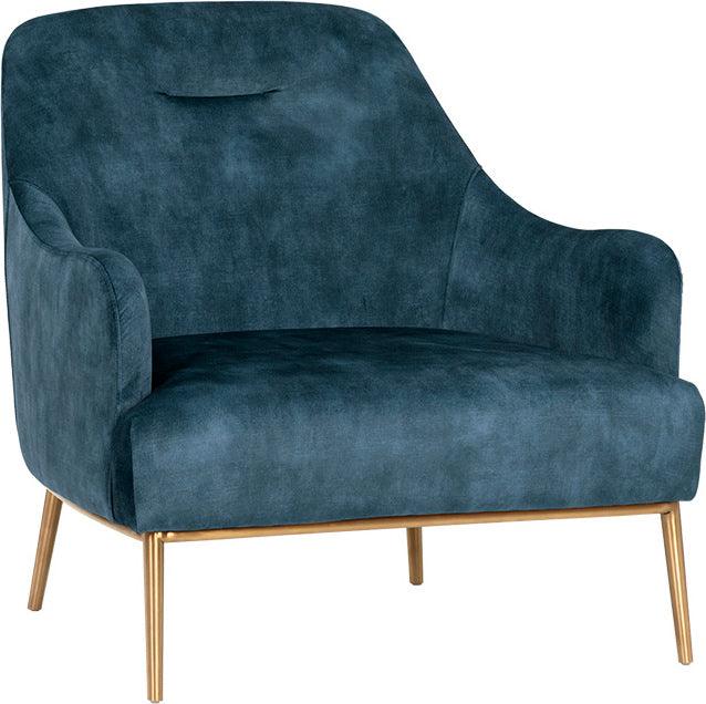 SUNPAN Accent Chairs - Cameron Lounge Chair Nono Petrol