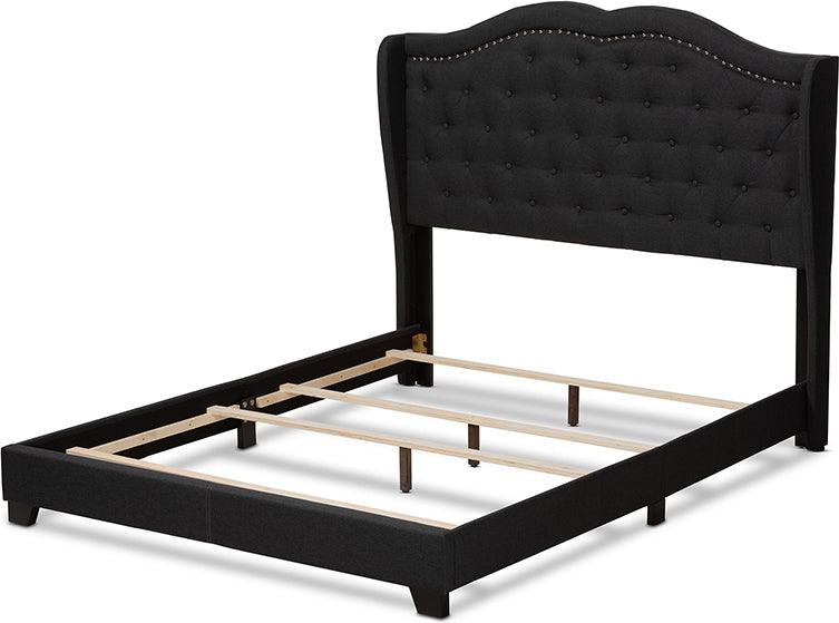 Wholesale Interiors Beds - Aden King Bed Charcoal Gray