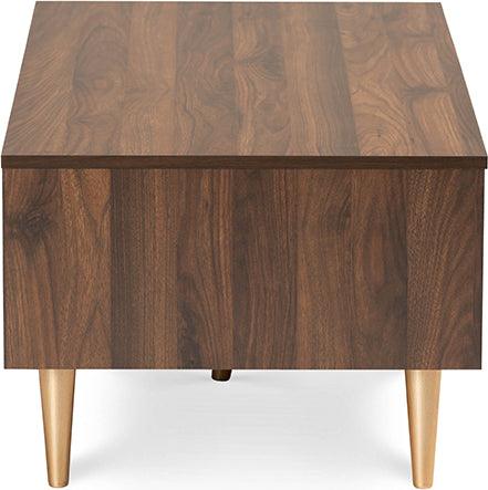 Wholesale Interiors Coffee Tables - Landen Coffee Table Brown & Gold