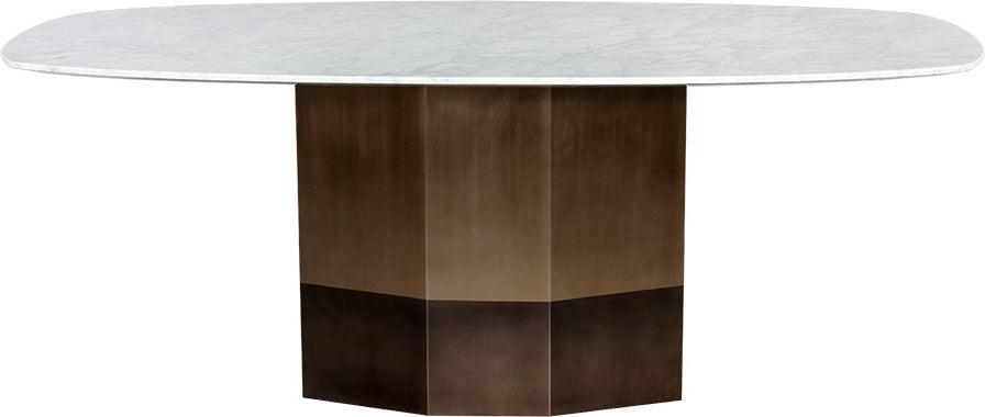 SUNPAN Dining Tables - Ainsley Dining Table - 78.75" White