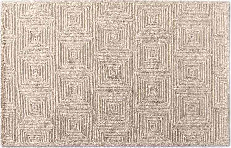 Wholesale Interiors Indoor Rugs - Sovanna Modern and Contemporary Ivory Hand-Tufted Wool Area Rug