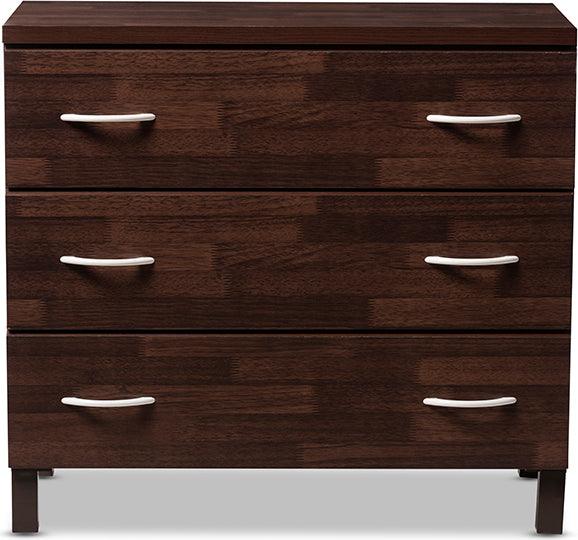 Wholesale Interiors Chest of Drawers - Maison 31.2" Chest Of Drawers Brown