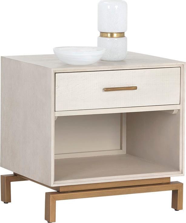 SUNPAN Nightstands & Side Tables - Valencia Nightstand Taupe