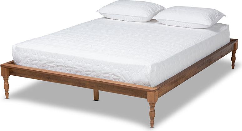 Wholesale Interiors Beds - Romy King Frame Bed Ash walnut